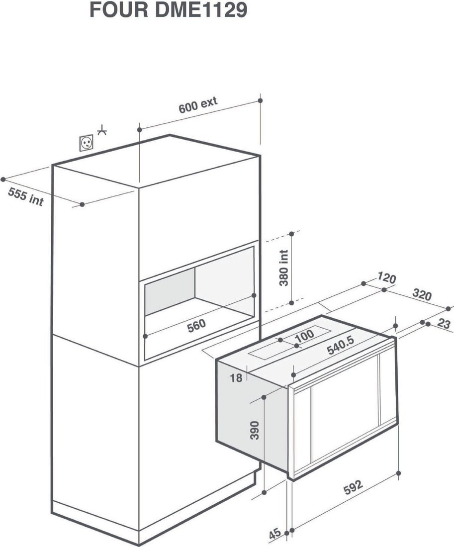 Микроволновая печь Brandt BMG2120B