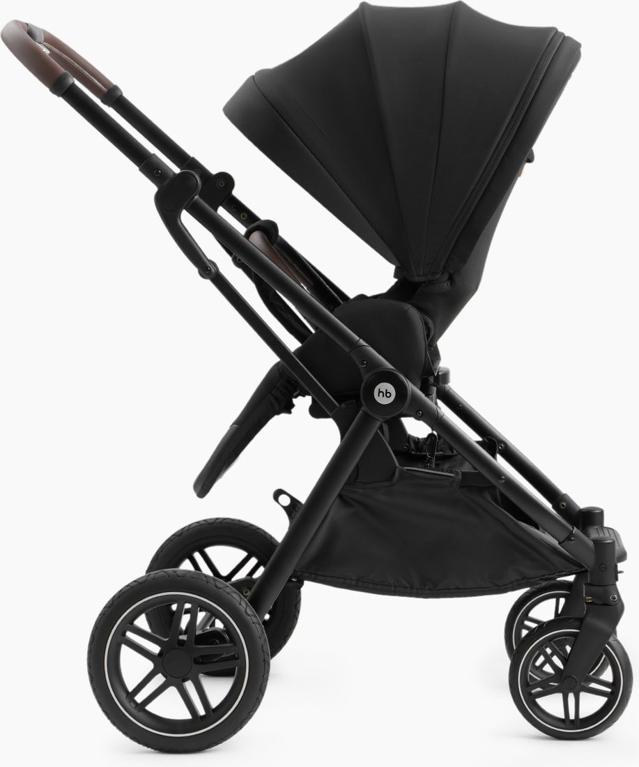 Коляска прогулочная «книга» Happy Baby Luna 360 (black nova)