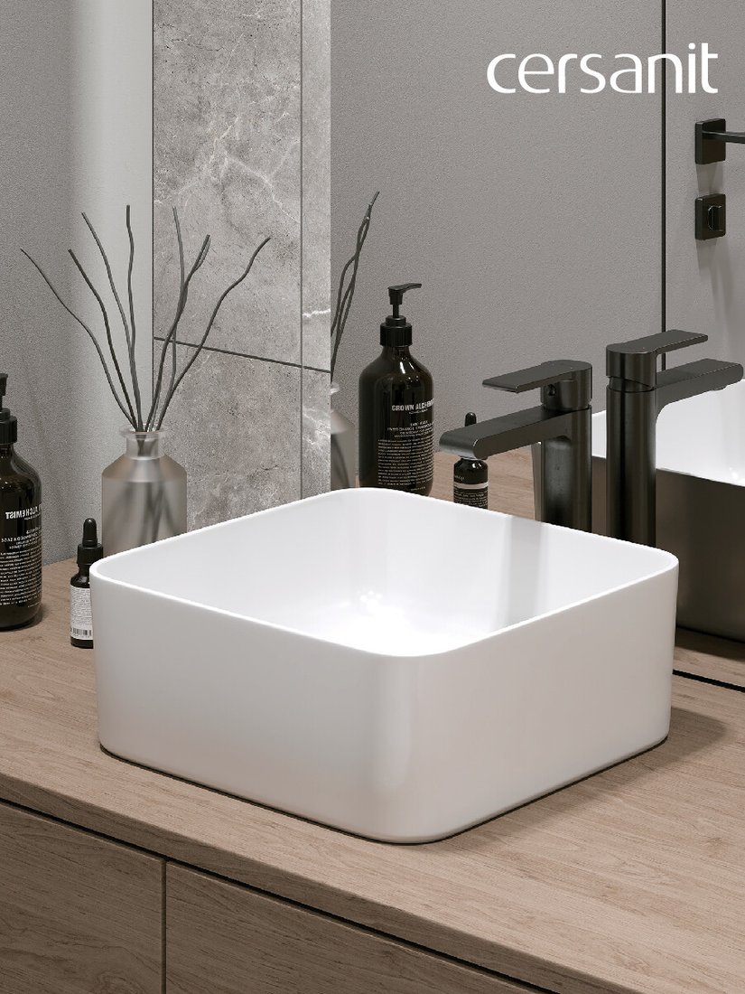 Умывальник Cersanit Crea 35 Square 64753