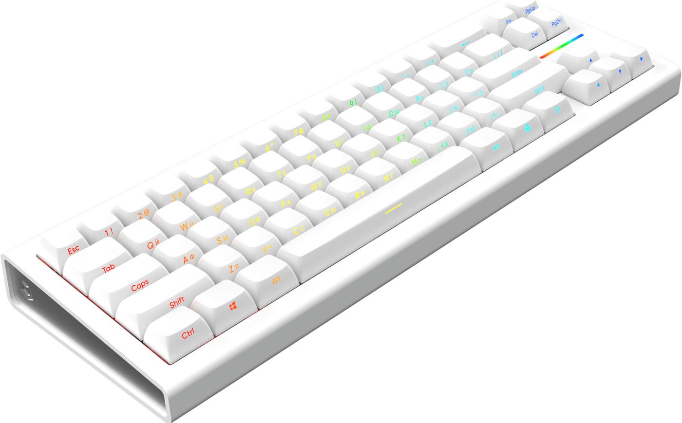 Клавиатура IO by Red Square Type 68 Magnetic g3ms Magnetite Ice (белый)