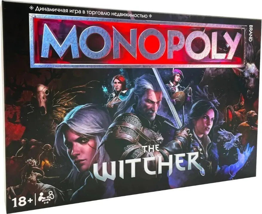 Настольная игра Hasbro Монополия. Ведьмак (The Witcher)