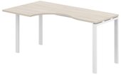 Стол Norden 140x90x75 SG.231.OL.63.WH.L (белый/дуб светлый)