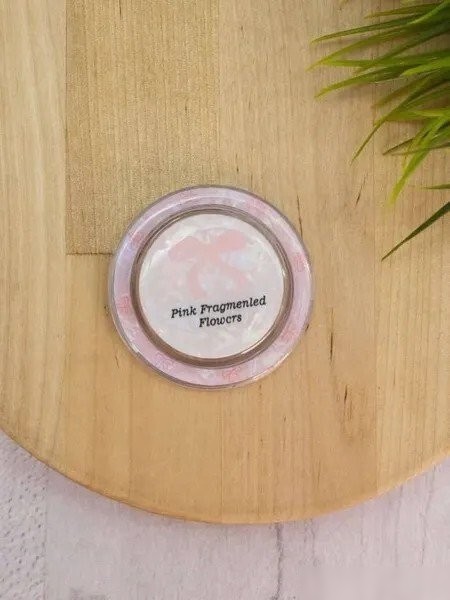 Попсокет ILikeGift Pink Fragmented Flowers 5783705