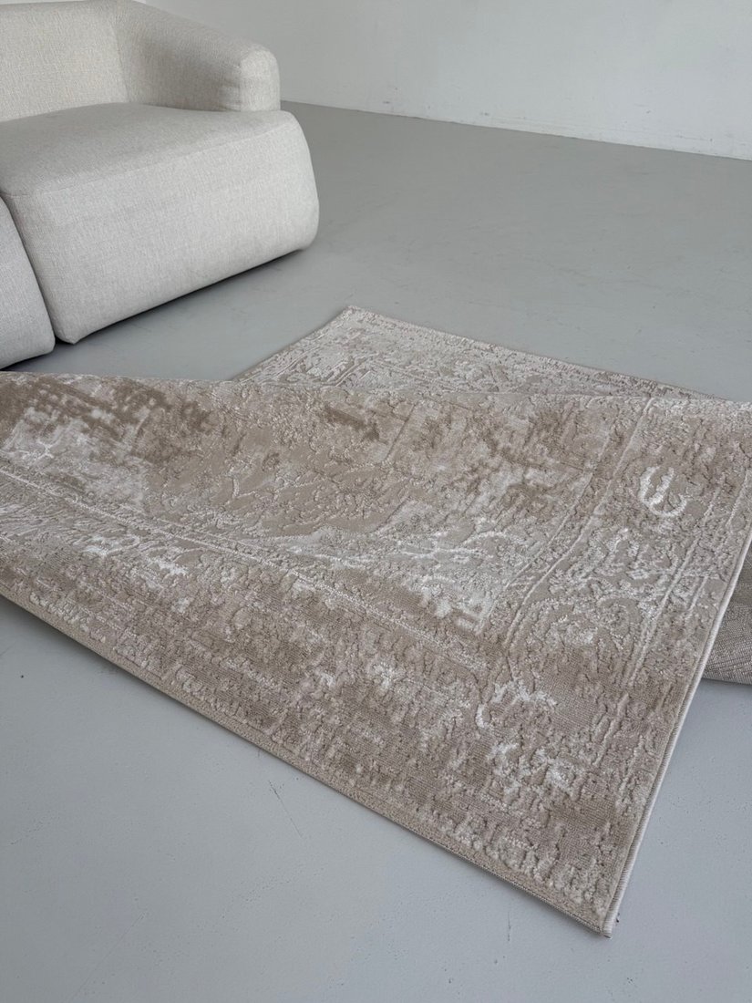 Ковер для жилой комнаты LAXMI Comfort 329 прямоугольник (2.4x3.4, Beige/Beige)