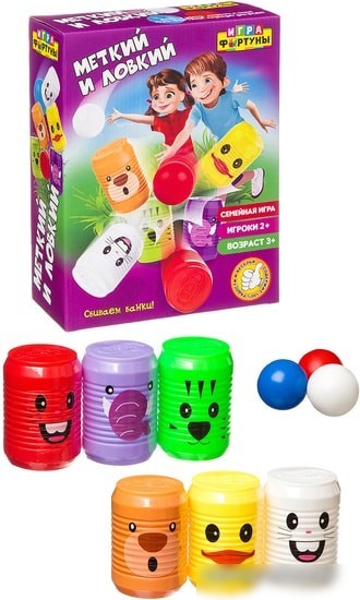 Настольная игра Фортуна Меткий и ловкий Ф94956