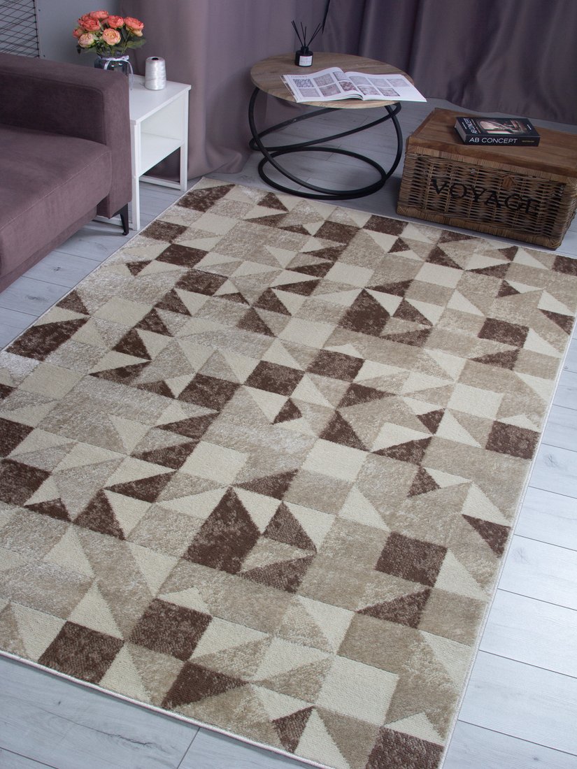 Ковер для жилой комнаты Merinos Darga F694-STAN-BEIGE (2x3)