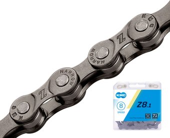 Цепь велосипедная KMC Z8.1-116GR