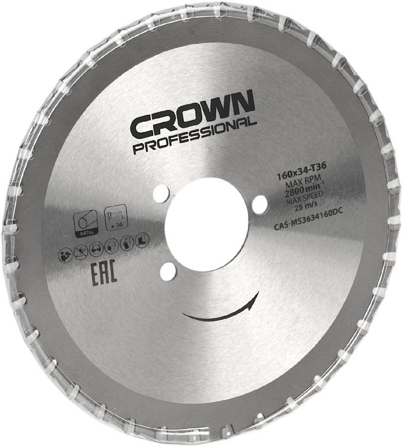 Пильный диск Crown CAS-MS3634160DC (для CROWN CT25030HX)