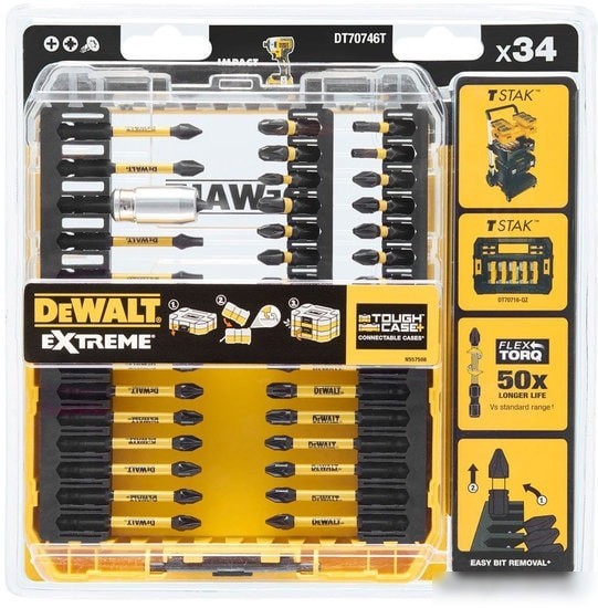 Набор бит DeWalt DT70747T-QZ