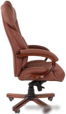 Кресло CHAIRMAN 406 (экопремиум, коричневый)