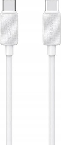 Кабель Usams US-SJ691 USB Type-C - USB Type-C (1 м, белый)