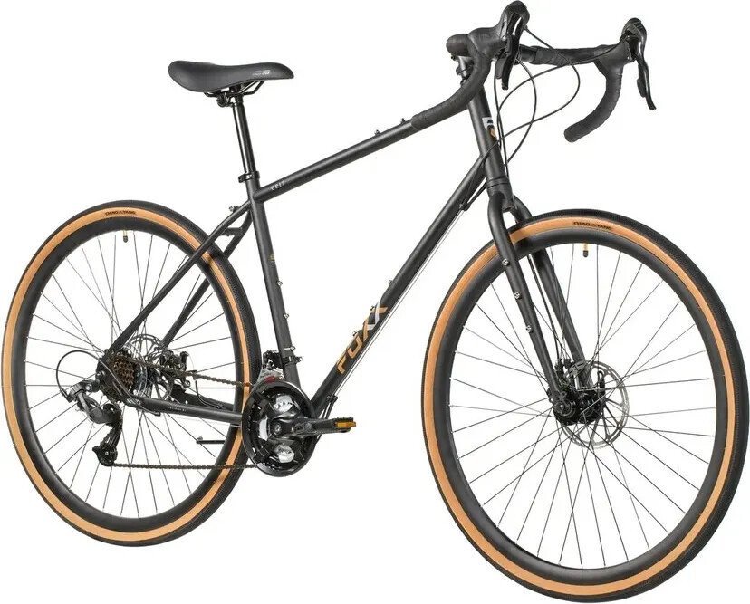 Велосипед Foxx Grit 700C р.22 70SHD.GRIT.22BK6 (черный)