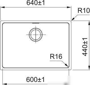Кухонная мойка Franke FEX 210-60 127.0688.783 (стальной)