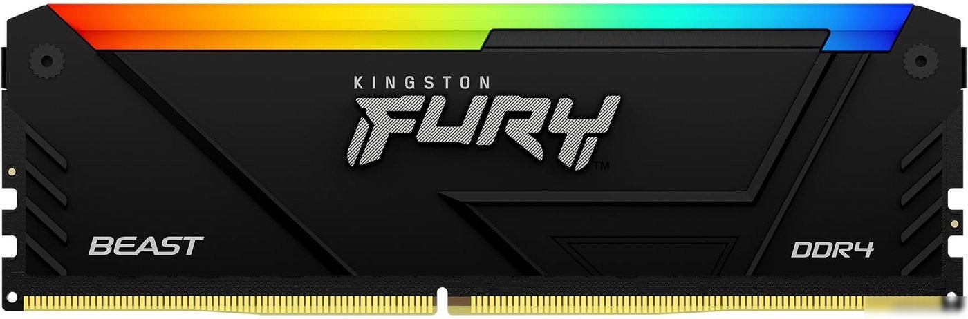 Оперативная память Kingston FURY Beast RGB 2x32ГБ DDR4 3600 МГц KF436C18BB2AK2/64