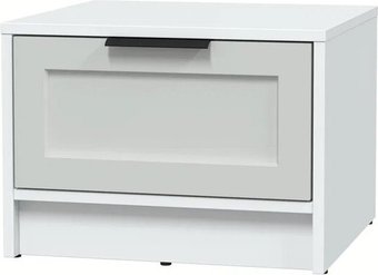 Тумба Интерлиния Концепт Тренд КТ-ТК1-35 (белый платинум/грей)