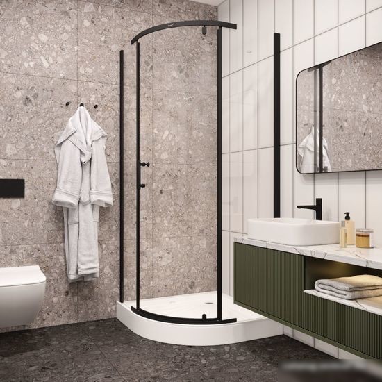 Душевой уголок Cerutti Spa Korra Z90B 90x90