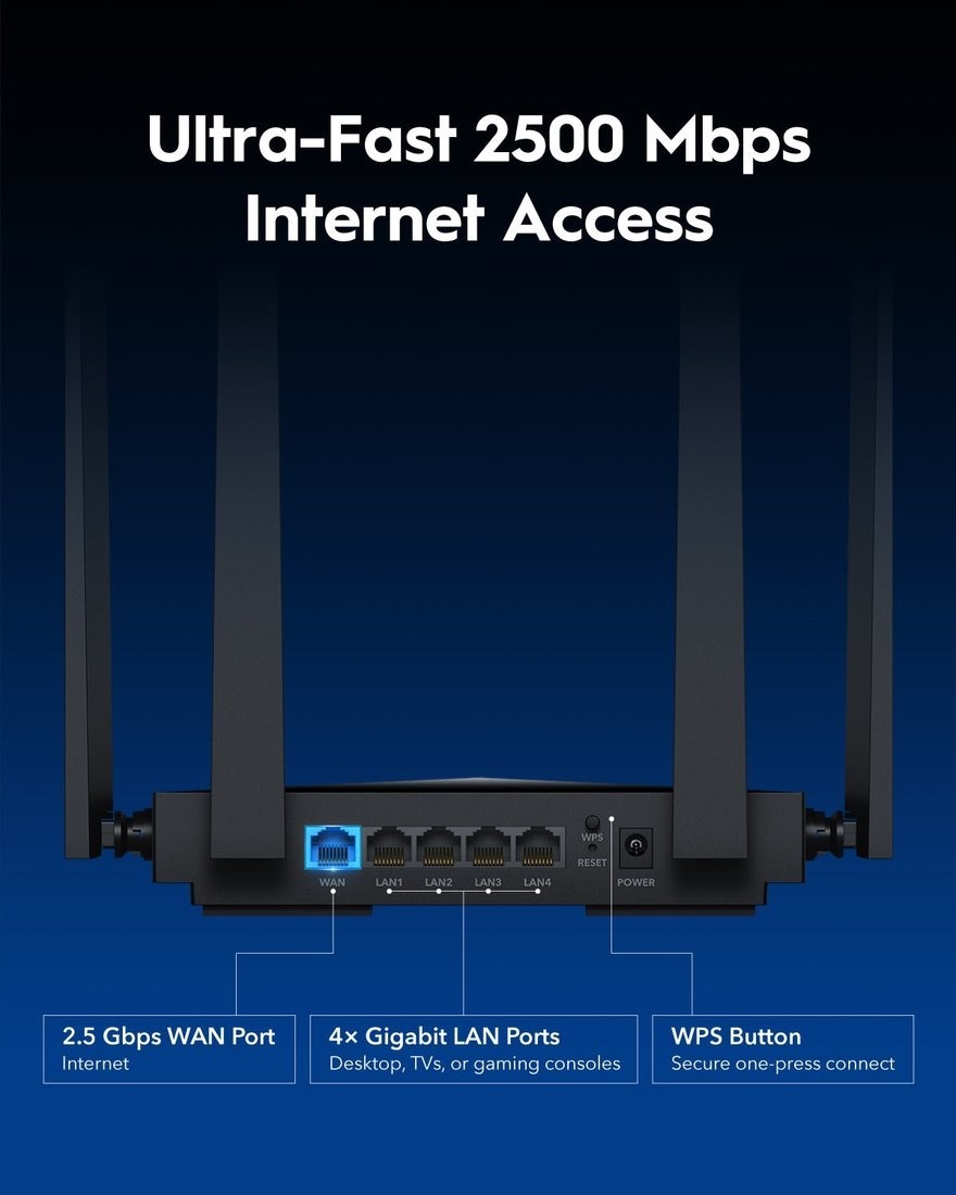 Wi-Fi роутер Cudy WR3600H 1.0