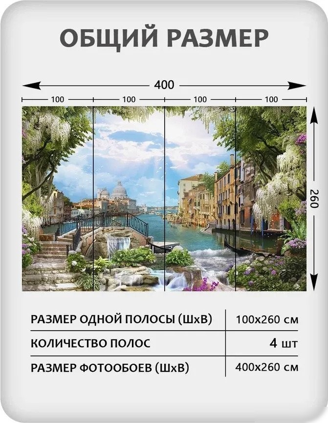 Фотообои Mio Tesoro Фреска 35 (400x260)
