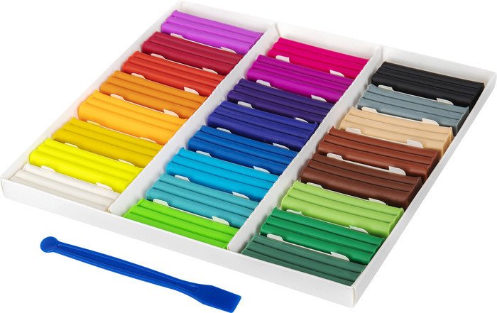 Пластилин восковой BRAUBERG Kids 106498 (24 цв)