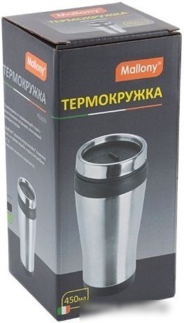 Термокружка Mallony Felicita 0.45л (черный)