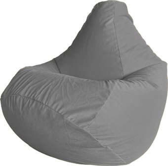 Кресло-мешок Flagman Груша Мега XXXL Г3.5-392 (Simple 31 Silver)