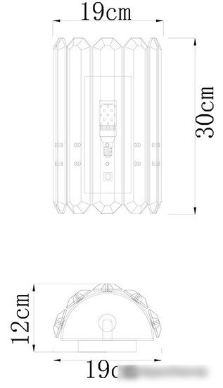Бра Divinare Tenerife 7136/02 AP-1