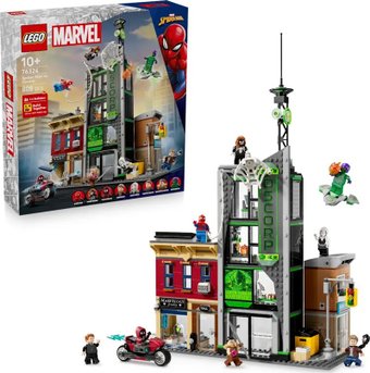 Конструктор LEGO Marvel 76324 Человек-паук против Озкорп