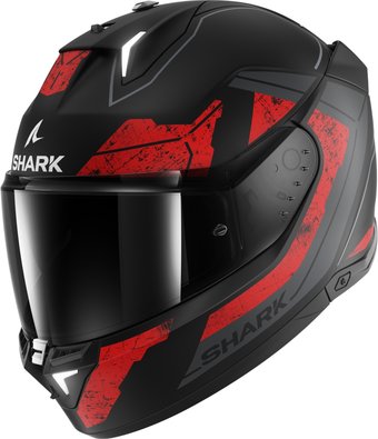 Мотошлем Shark Skwal i3 Rhad (р. XL, черный матовый/красный)
