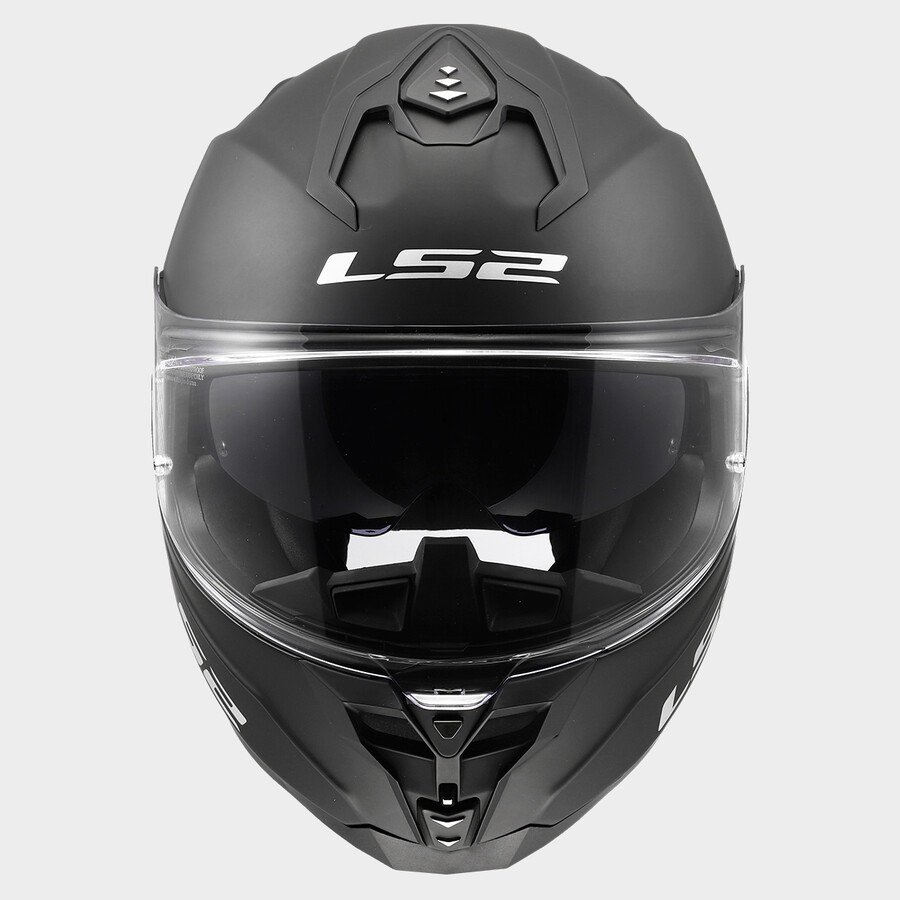Мотошлем LS2 FF817 Challenger II Solid (L, черный матовый)