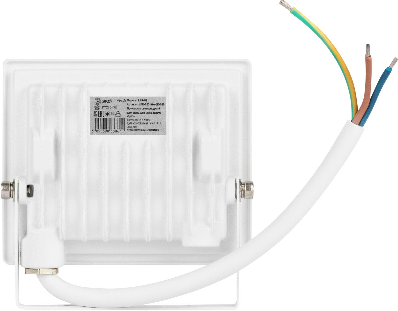 Уличный прожектор ЭРА LPR-023-W-65K-020