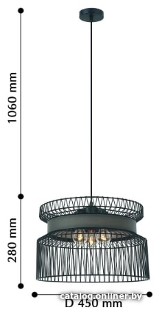 Подвесная люстра Favourite Korb 2363-2P