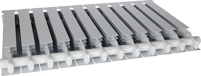 Алюминиевый радиатор Stout Alpha 500 SRA-2310-050012 (12 секций)