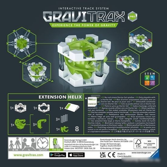 Конструктор Ravensburger GraviTrax PRO 27027 Спираль
