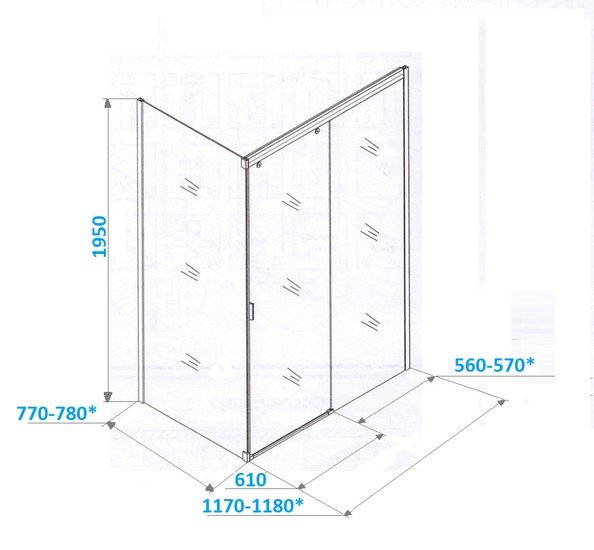 Душевой уголок Cerutti Spa Marbella 120 R 80x120