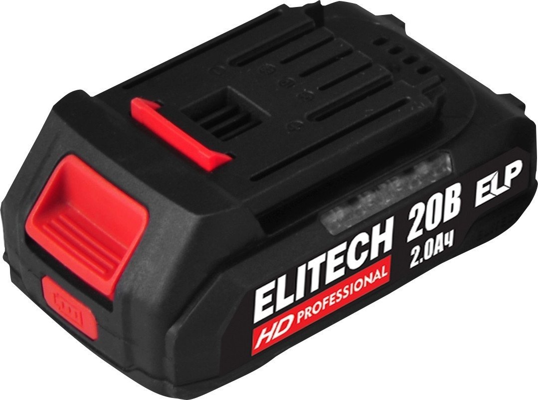 Дрель-шуруповерт ELITECH ДА 20БЛ2 E2201.045.01 (с 2-мя АКБ, кейс)