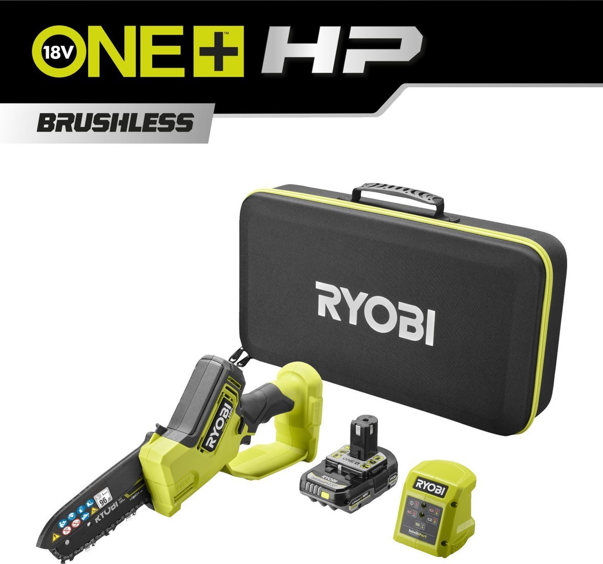 Аккумуляторная пила Ryobi RY18PSX15A-120T 5133005899 (с 1-им АКБ, сумка)