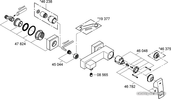 Смеситель Grohe Eurocube 23145000