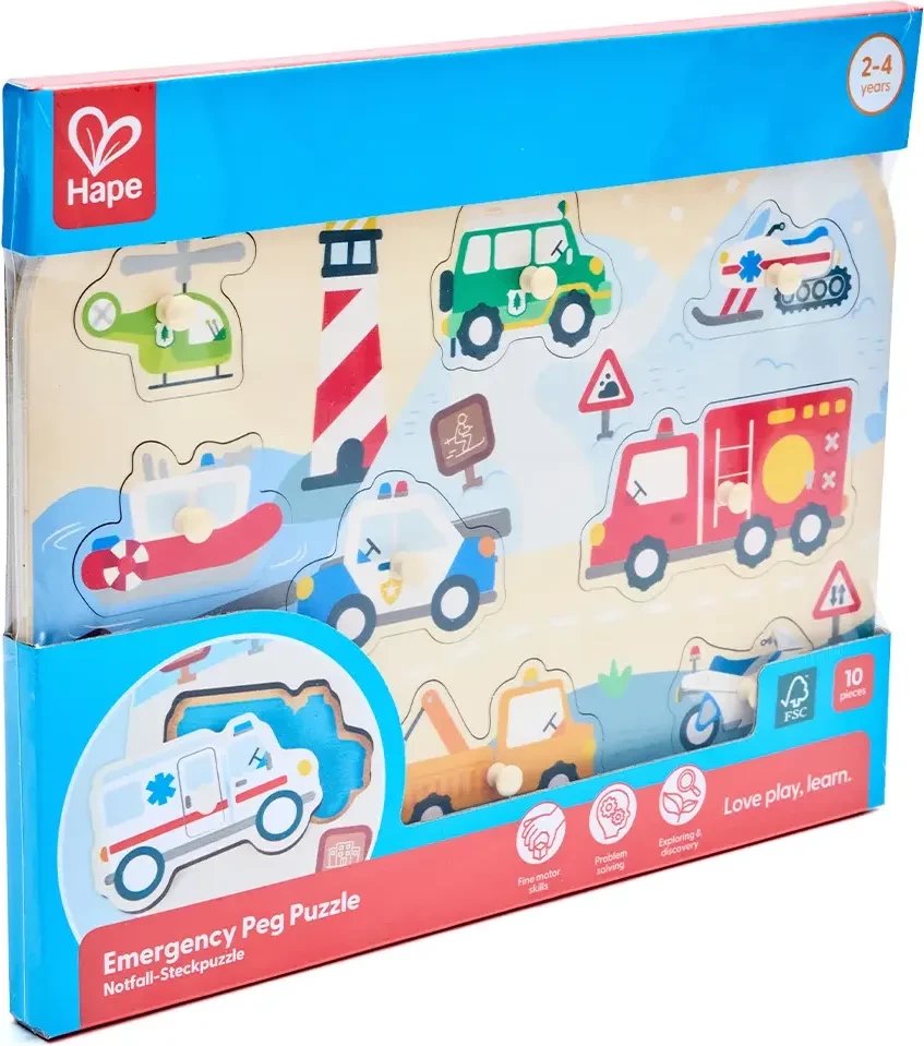 Сортер Hape Экстренные службы E1457_HP