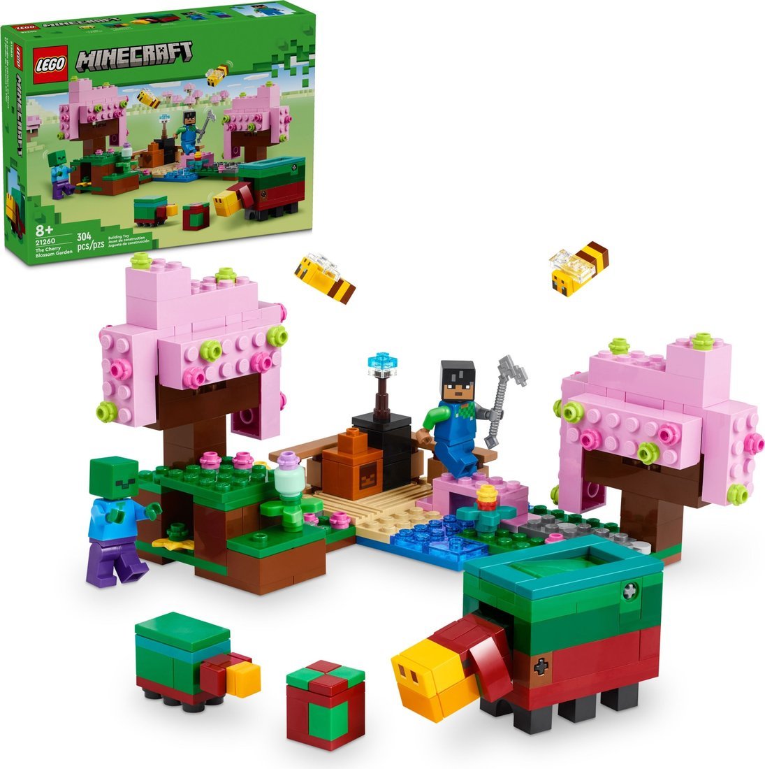 Конструктор LEGO Minecraft 21260 Сад цветущей сакуры