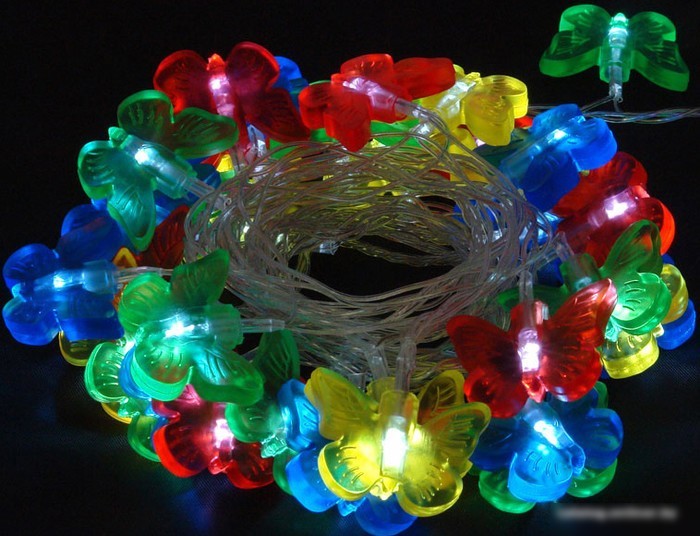Гирлянда Волшебная страна LED-BT-36-3.6-MC Бабочки