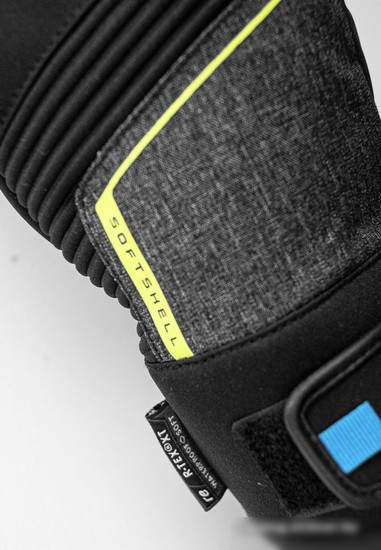 Перчатки Reusch Luca R-Tex XT 6101251-7623 (р-р 10.5, black melange/safety yellow/brilliant)