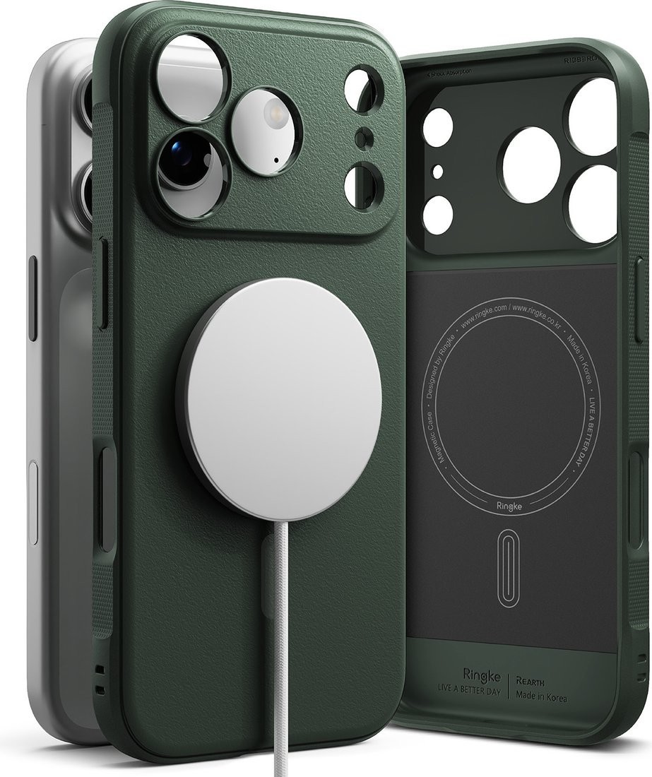 Чехол для телефона Ringke Onyx Magnetic для iPhone 17 Pro Max (Dark Green)
