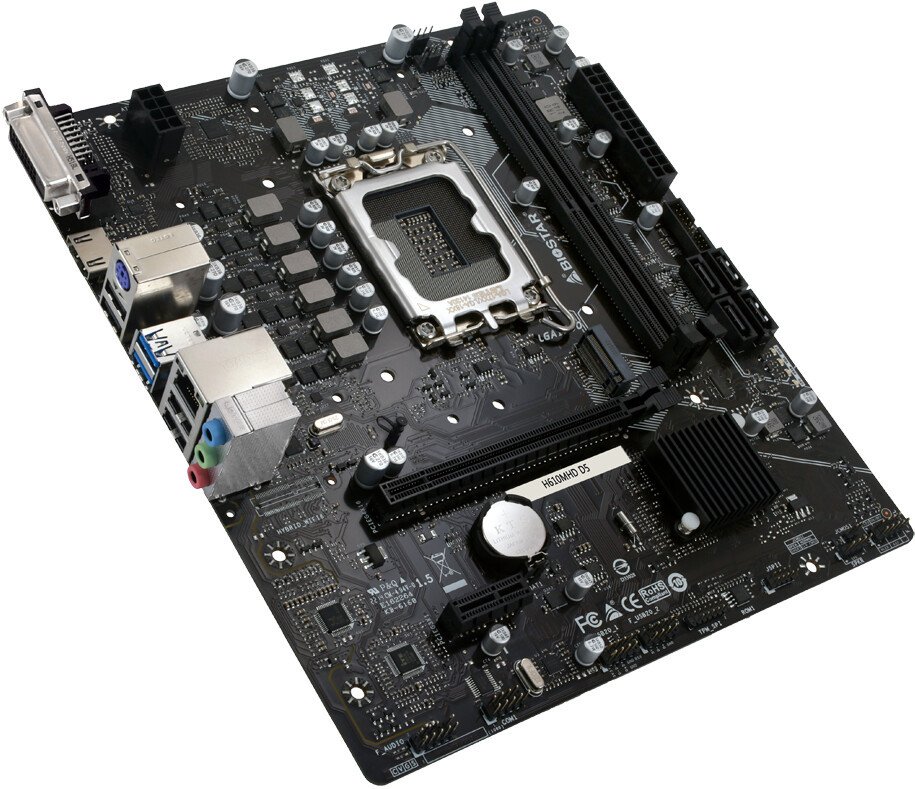 Материнская плата BIOSTAR H610MHD D5 Ver. 6.3