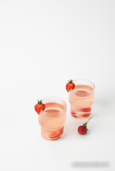 Набор стаканов Makkua Ribbed Glassware RG370