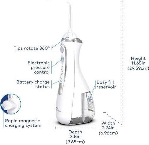 Ирригатор Waterpik WP-580 (белый)