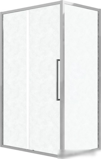Душевой уголок Grossman Cosmo 130x90x195 120.K33.02.1390.10.02 (хром/шиншилла стекло)
