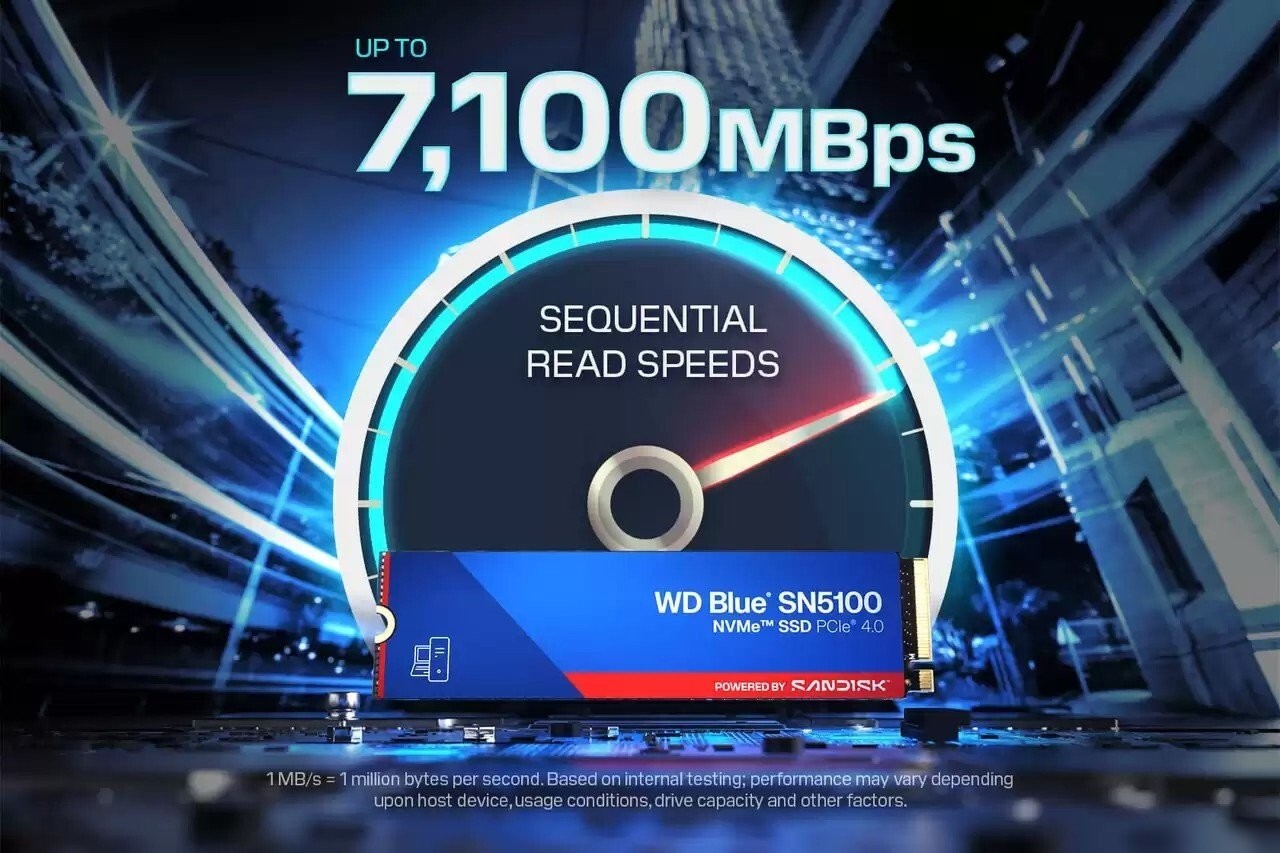 SSD WD Blue SN5100 500GB WDS500G5B0E