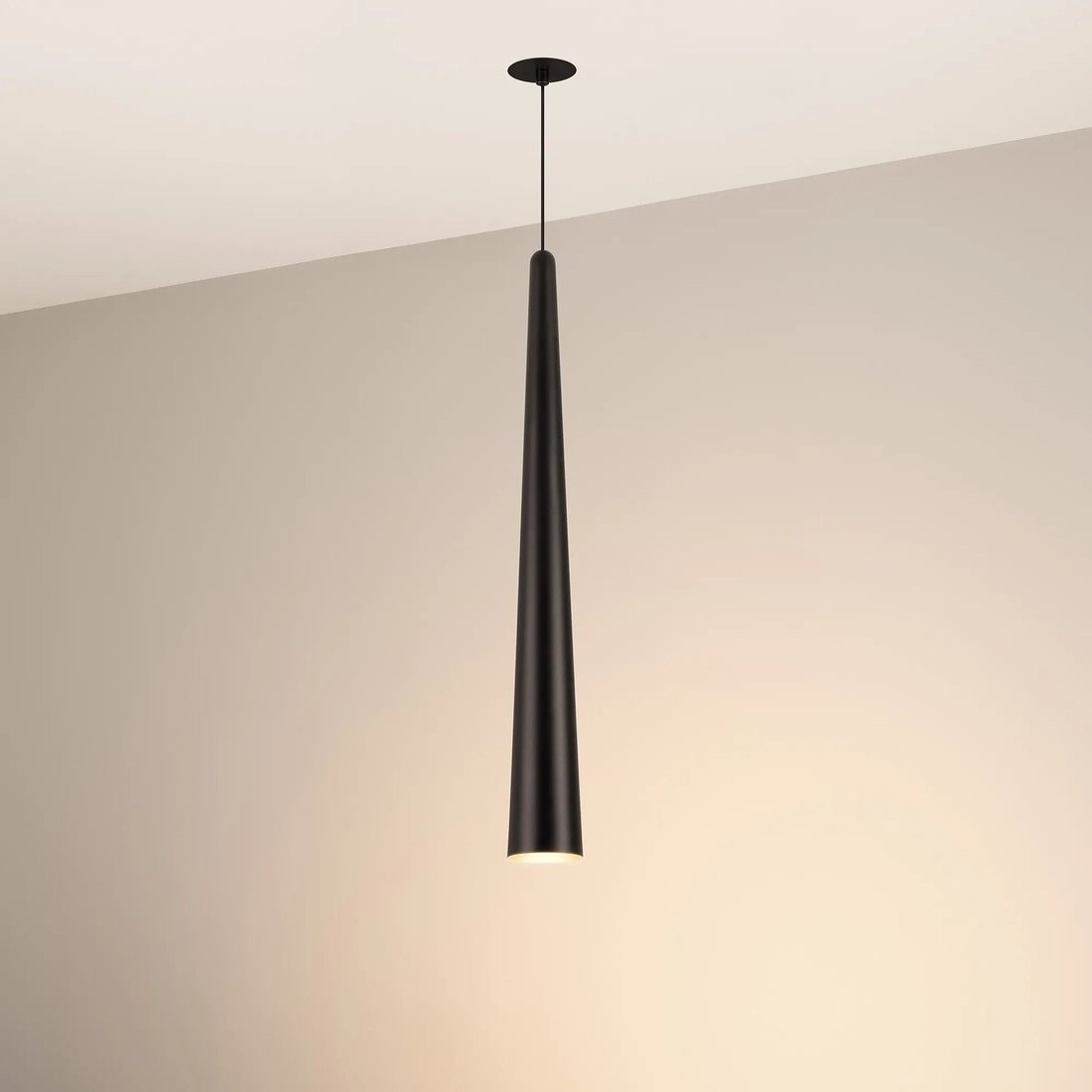 Подвесная люстра Arlight SP-STIRIA-L600-R76-5W Warm3000 BK 36deg 054460