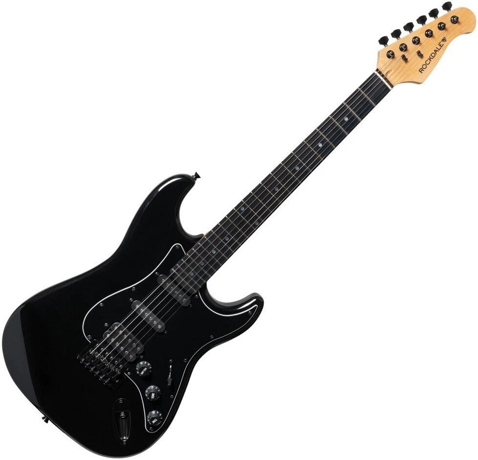 Электрогитара Rockdale Stars HT HSS Black Limited Edition