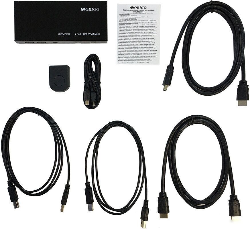 KVM переключатель Origo OKVM210H/A1A